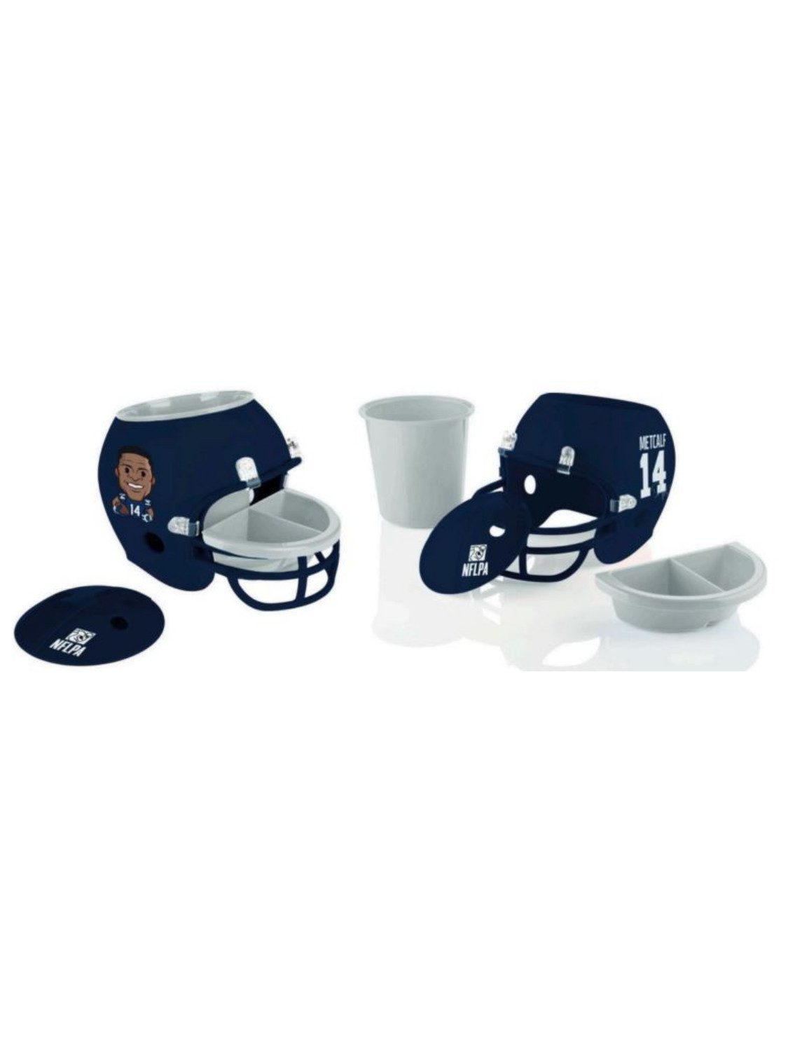Seattle Seahawks Dekoschale Seattle Seahawks Snack Helmet "METCALF"