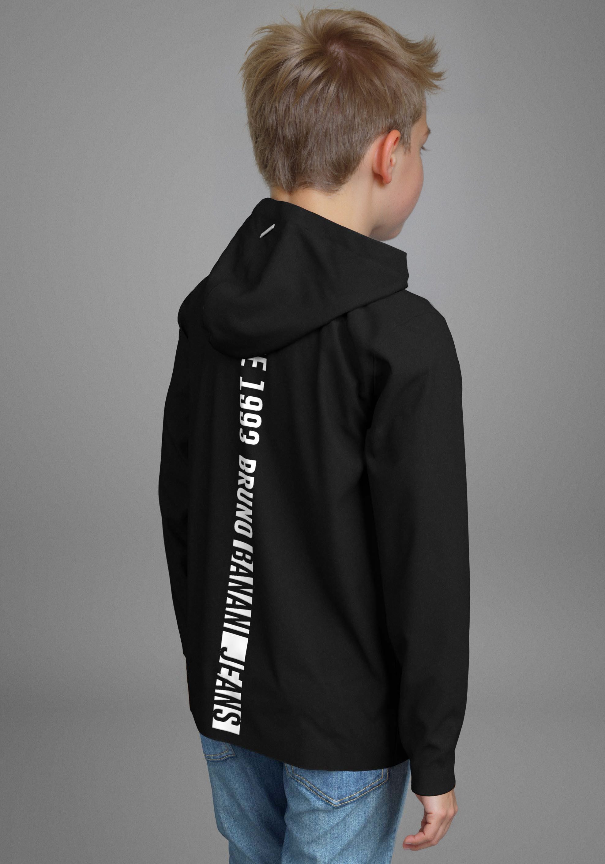 Bruno Banani Kapuzenshirt Shirt mit RÜCKENPRINT günstig online kaufen