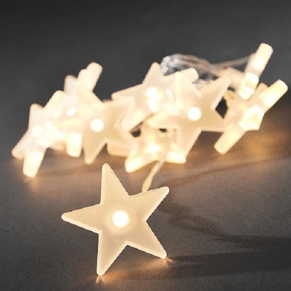 KONSTSMIDE LED-Lichterkette 1405-133 LED Deko Lichterkette 10er Sterne günstig online kaufen