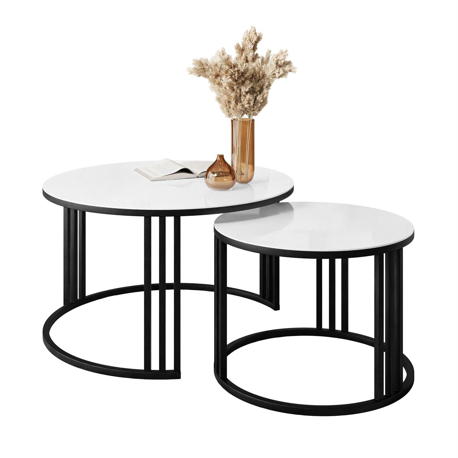 Lookway Couchtisch LORI GLASS 2in1 mit günstig online kaufen