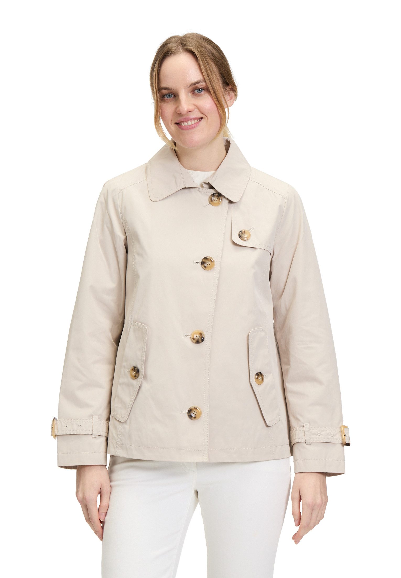 Kurzjacke Betty Barclay Kurzmantel mit Kragen