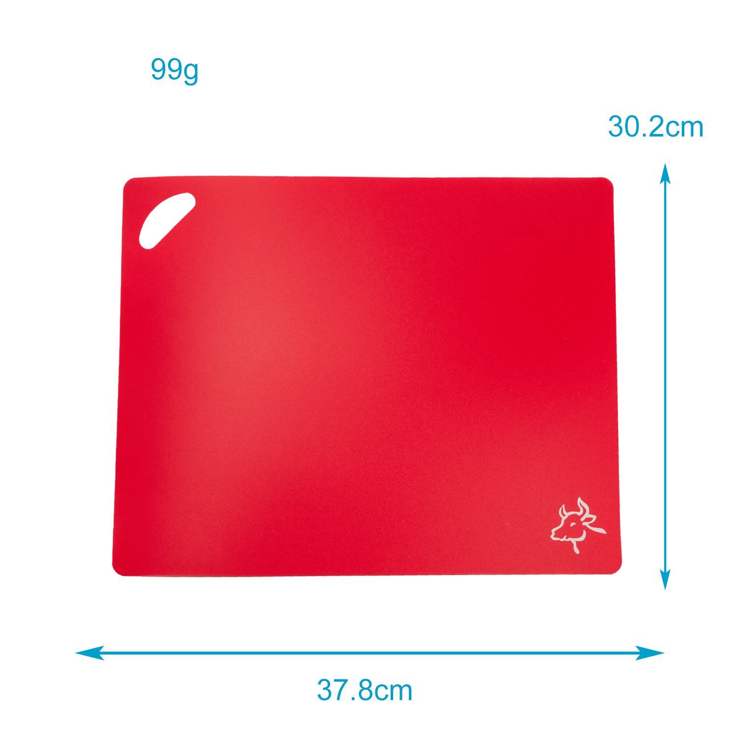 Intirilife Schneidebrett, PP, (4-St), 4er Set bunte Schneidebretter flexible Schneidematte 37.8 x 30.2 cm