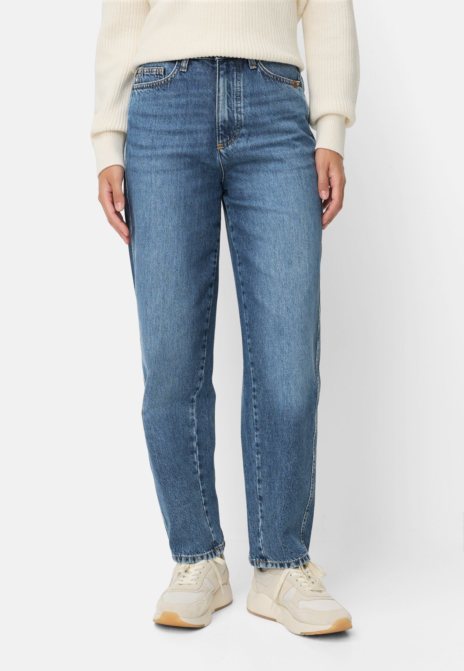 camel active 5-Pocket-Jeans mit Gürtelschlaufen Barrel Fit