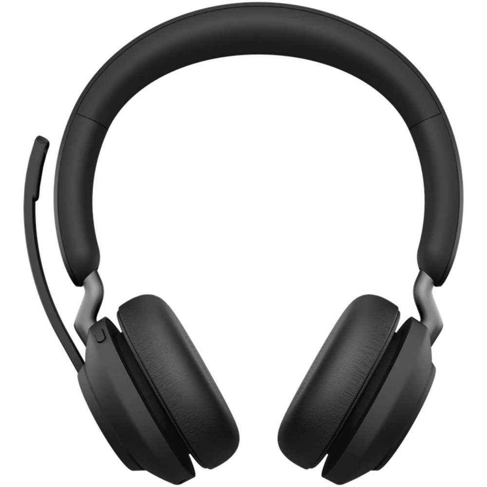 65 Stand black On-Ear-Kopfhörer Evolve2 MS - Headset Jabra - Stereo
