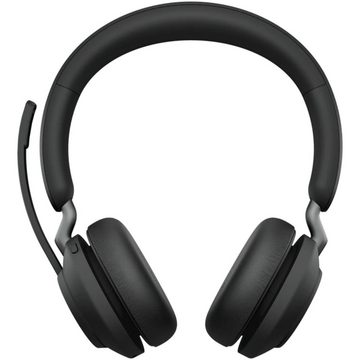 Jabra Evolve2 65 MS Stereo Stand - Headset - black On-Ear-Kopfhörer
