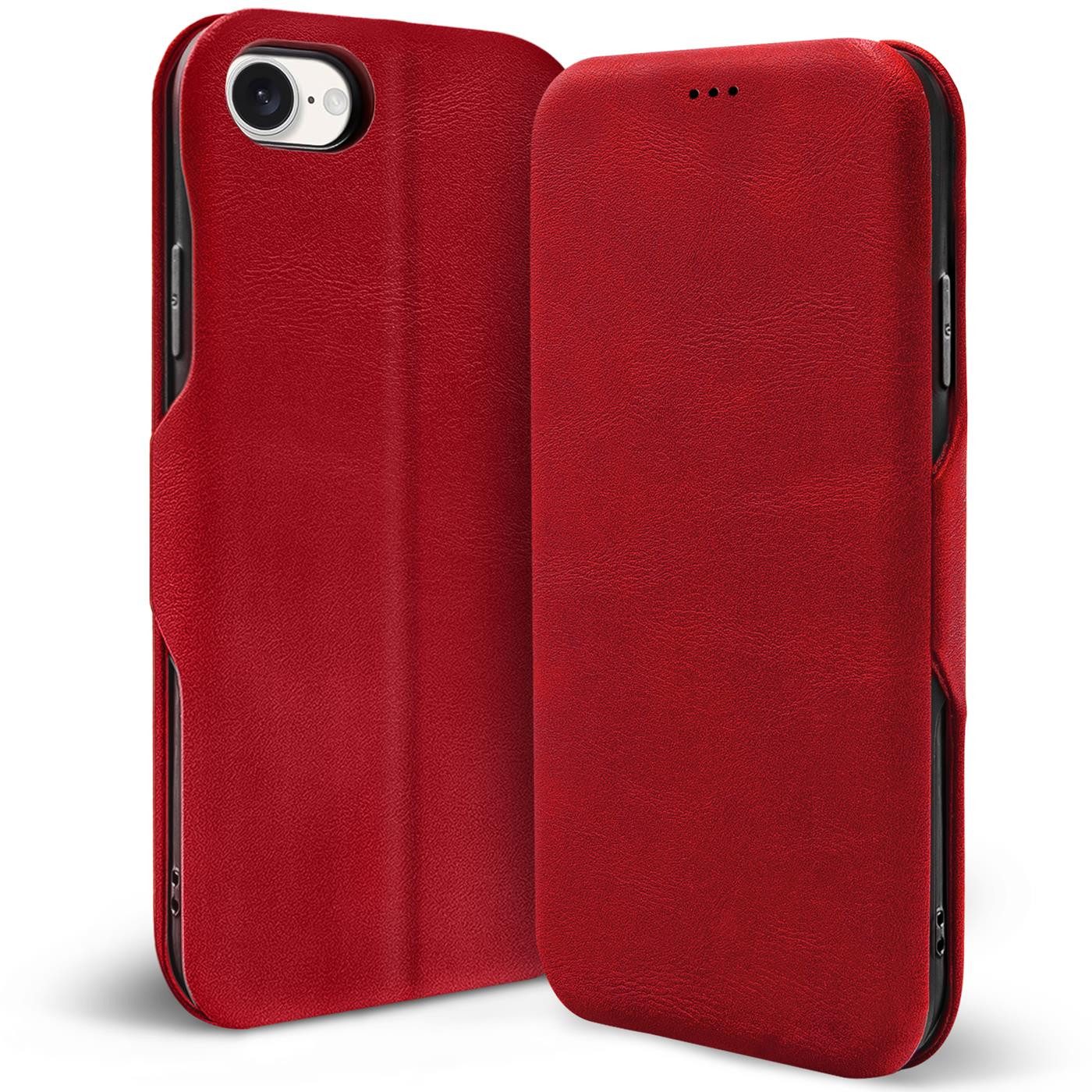 CoolGadget Handyhülle Business Premium Hülle Für iPhone 17e / iPhone 16e 6,1 Zoll, Handy Tasche mit Kartenfach für Apple iPhone 16e Schutzhülle