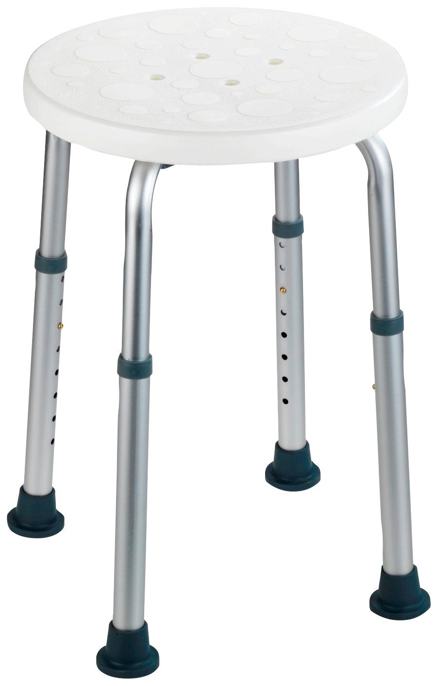 WENKO Duschhocker Secura, belastbar bis 120 kg, höhenverstellbar