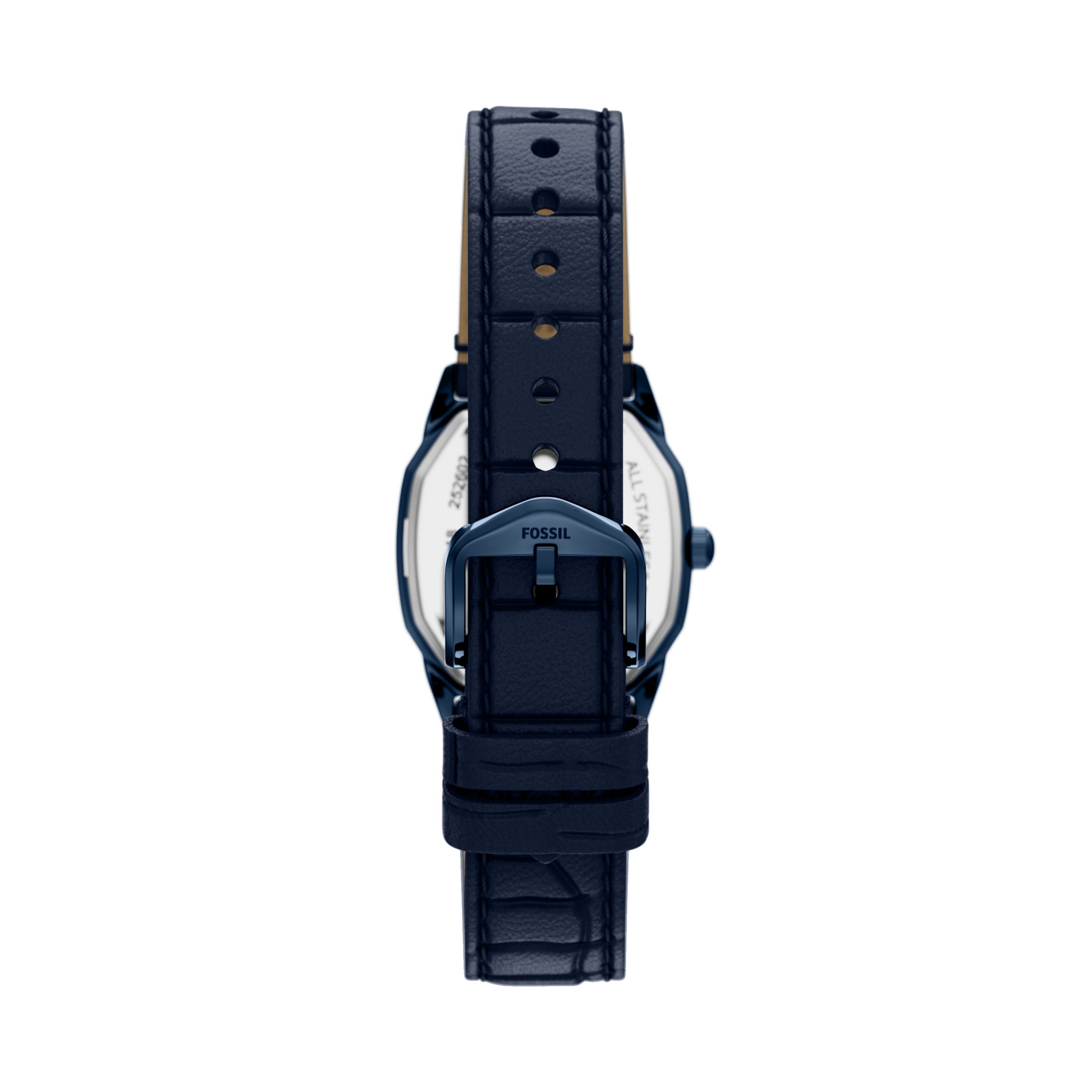 Fossil Quarzuhr Harlow ES5481, Armbanduhr, Damenuhr, Lederarmband, analog