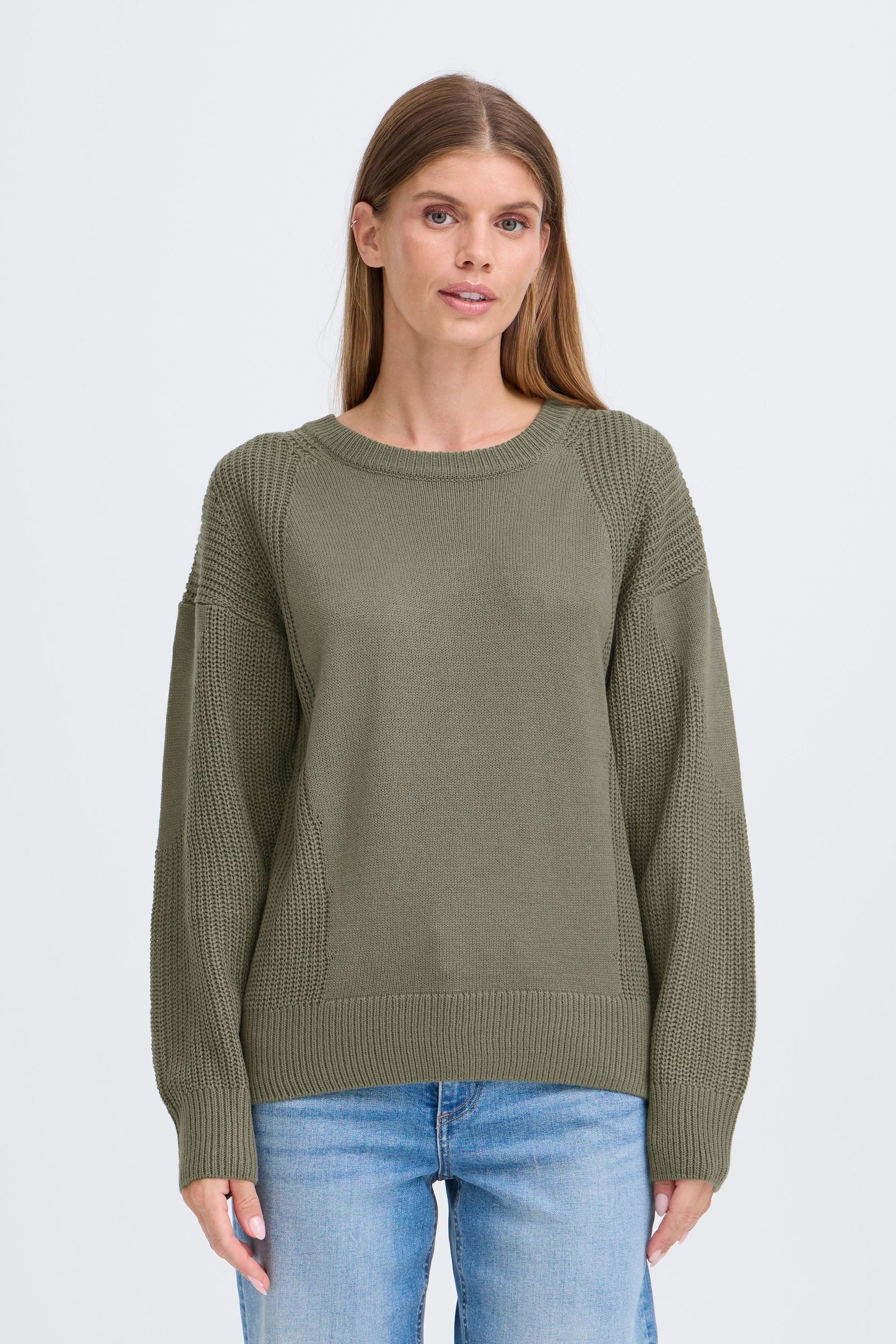 OXMO Langarmshirt OXISELMO Basic Strickpullover günstig online kaufen