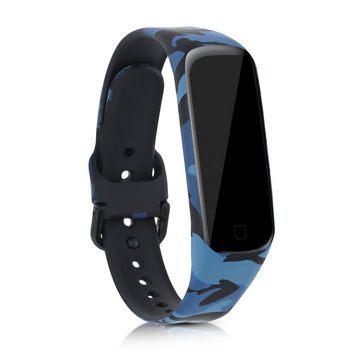 kwmobile Uhrenarmband Armband für Samsung Galaxy Fit 2, 2x Fitnesstracker Sportarmband aus TPU und Silikon