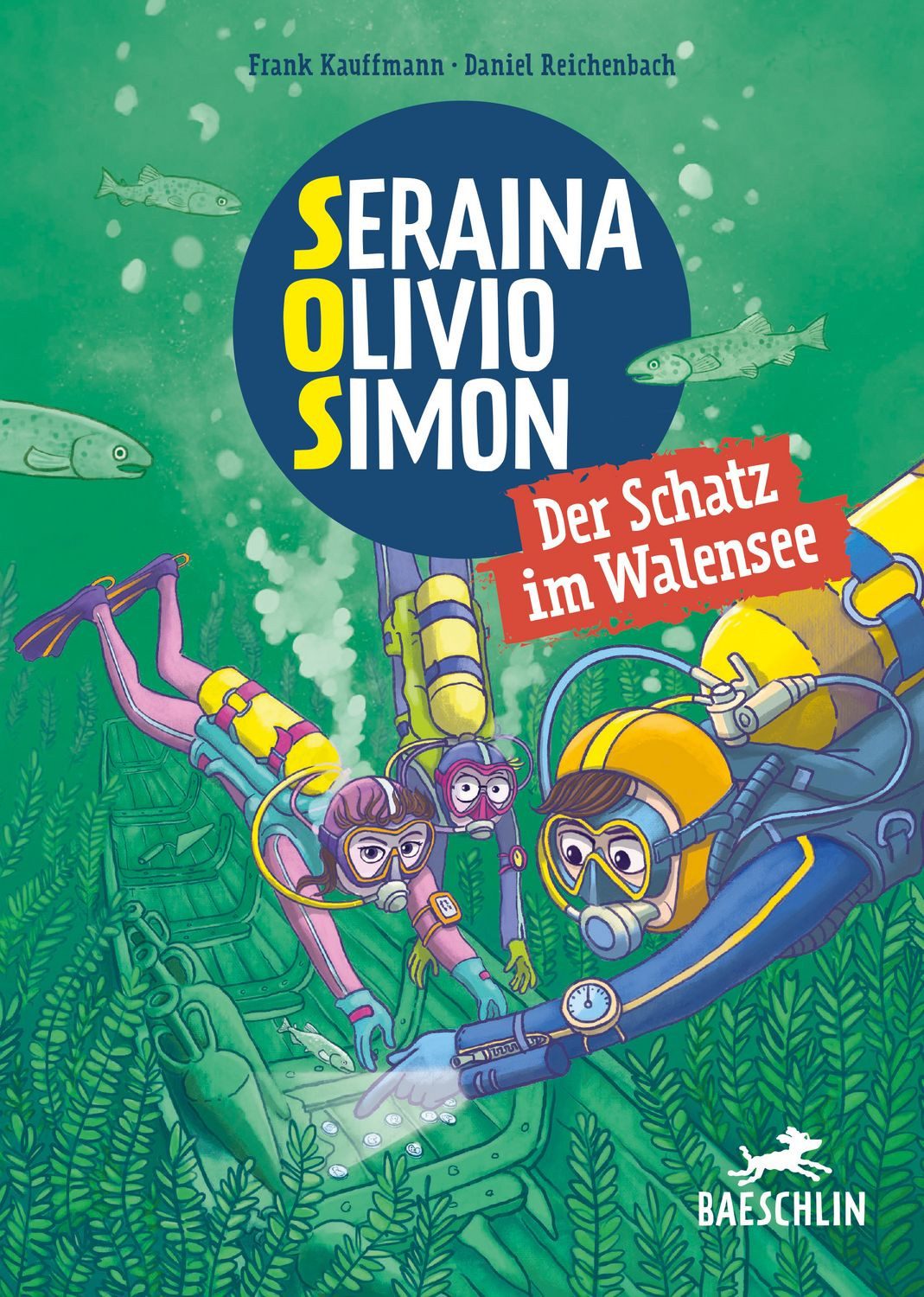 Kinderbuch S.O.S. Svalbard: Der Schatz im Walensee Sereina Olivio Simon Frank Kauffmann