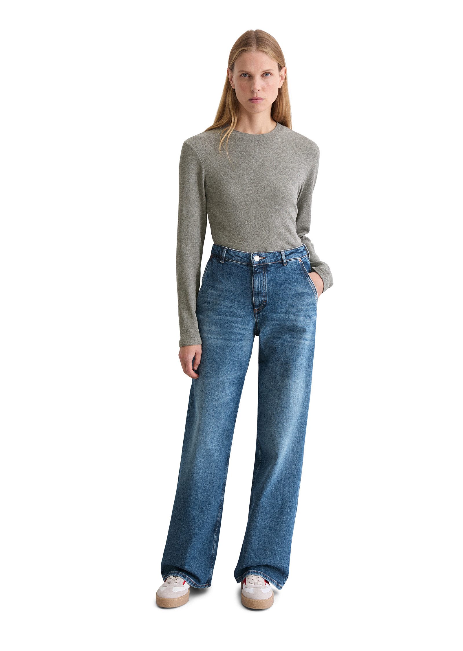 Marc O'Polo Weite Jeans aus Organic Cotton-Mix