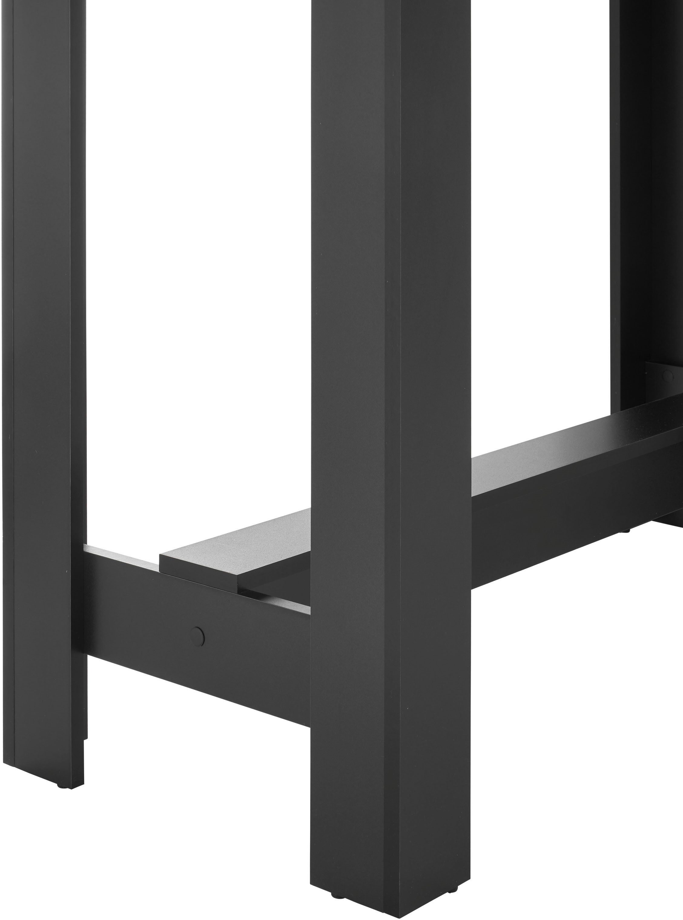 Stolkom Sp.z.o.o. Bartisch Modesto Küchentisch, Bistrotisch, Stehtisch Küche, BxHxT 115x103x50 cm, Grozügige Fläche, Stabiler Halt, Tischplatte melaminbeschichtet