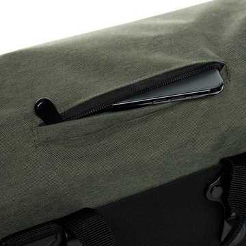 SONS OF ALOHA Fahrradtasche Fahrradtasche Gepäckträger Kane, NEU 2in1 Gepäckträger-Tasche und Schultertasche wasserabweisend