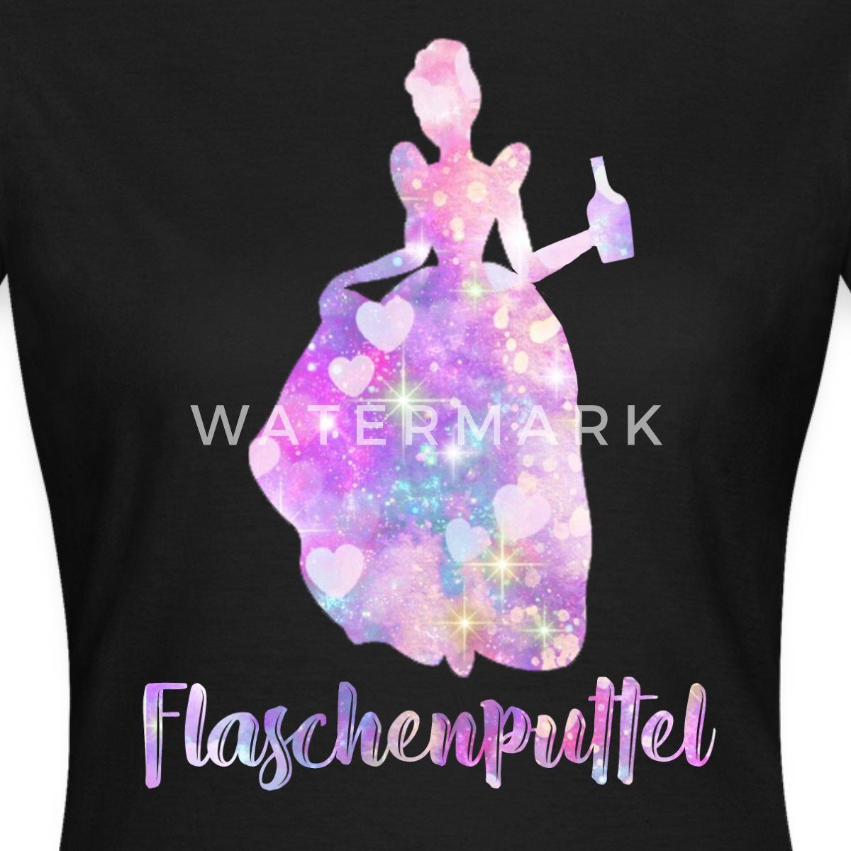 Spreadshirt T-Shirt JGA Flaschenputtel Junggesellinnenabschied Malle günstig online kaufen