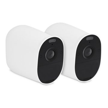 kwmobile Kameratasche 2x Hülle für Arlo Essential Spotlight (1-tlg), Silikon Security Camera Cover Schutzhülle Kamera