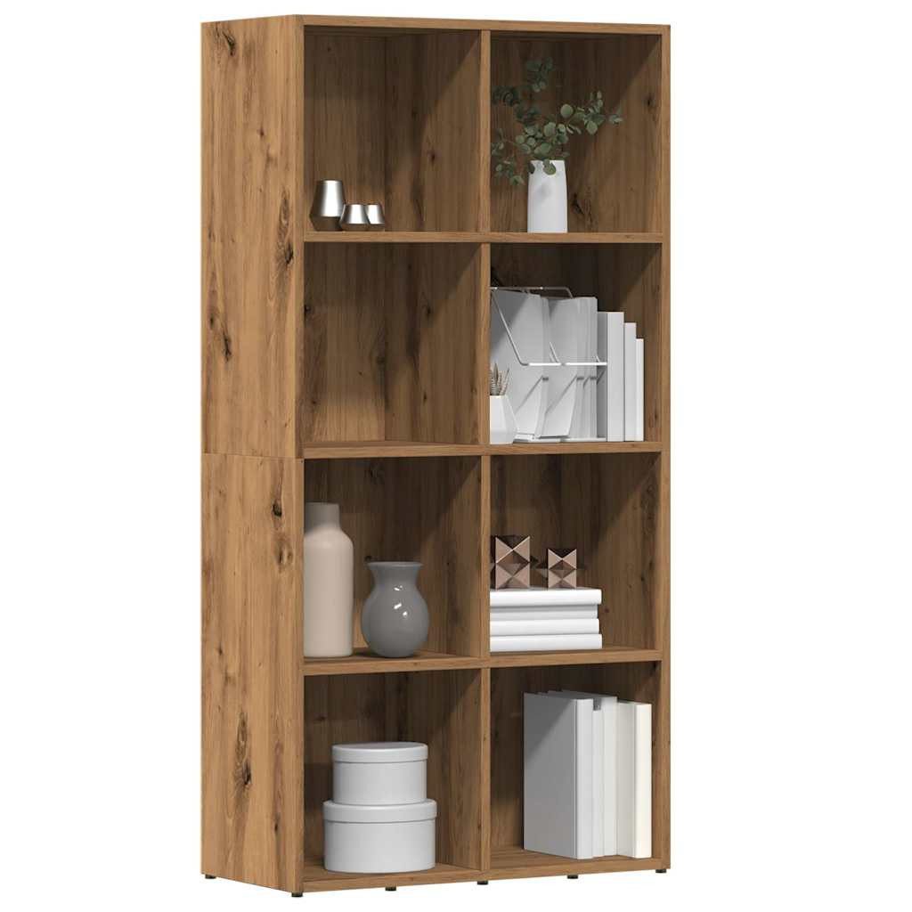 Bücherregal 66 x 30 x 130 cm Bücherregal Artisan-Eiche 66x30x130 cm Spanplatte