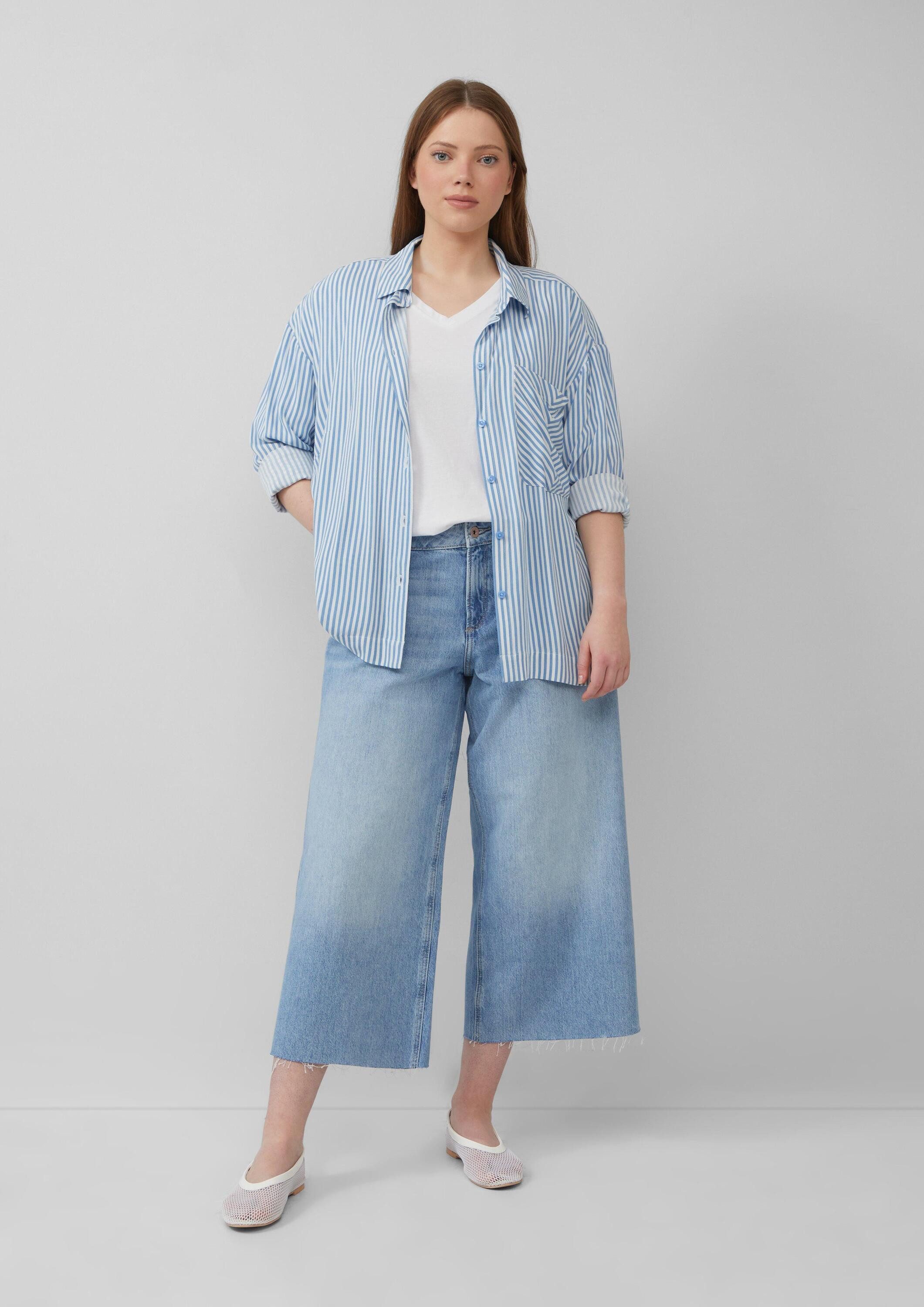 QS Weite Jeans Jeans-Hose Jeans-Culotte / High Rise / Slim Fit – Bild 5 von 5