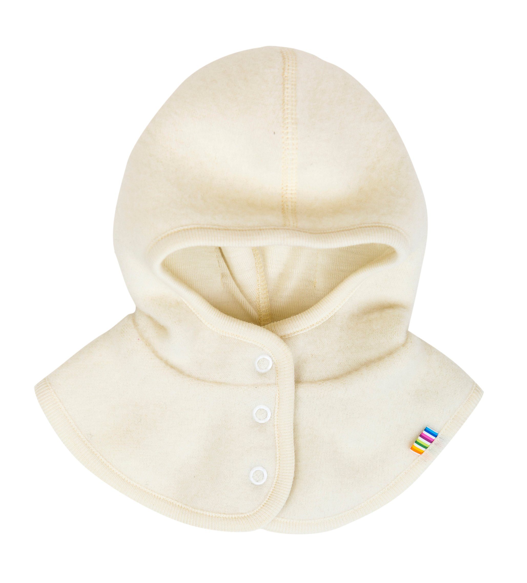 Joha Schlupfmütze Schalmütze aufknöpfbar Balaclava Merino-Wolle