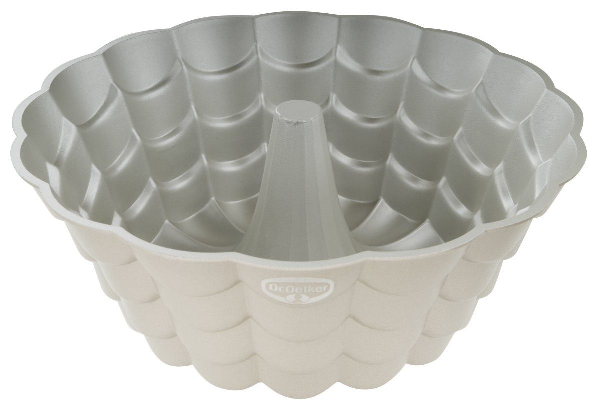 Dr. Oetker Küchenhelfer Gugelhupfform Floral, (1-tlg), Gugelhupfform, Backform Floral, +230°, Antihaftbeschichtung