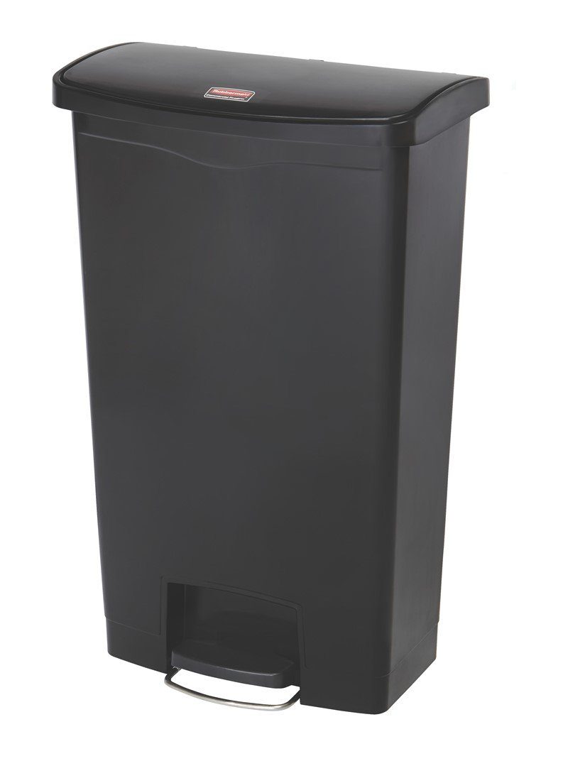 Rubbermaid Mülltrennsystem Rubbermaid Slim Jim® Step-On-Tretabfallbehälter, 68 l, Kunststoff