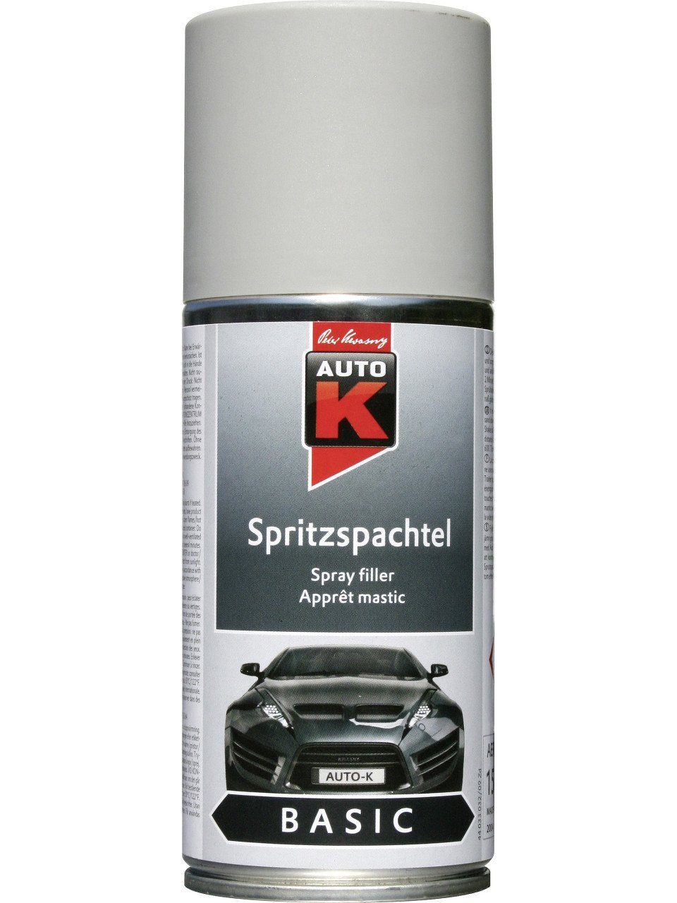 150ml Basic Spritzspachtel grau Auto-K Auto-K Breitspachtel