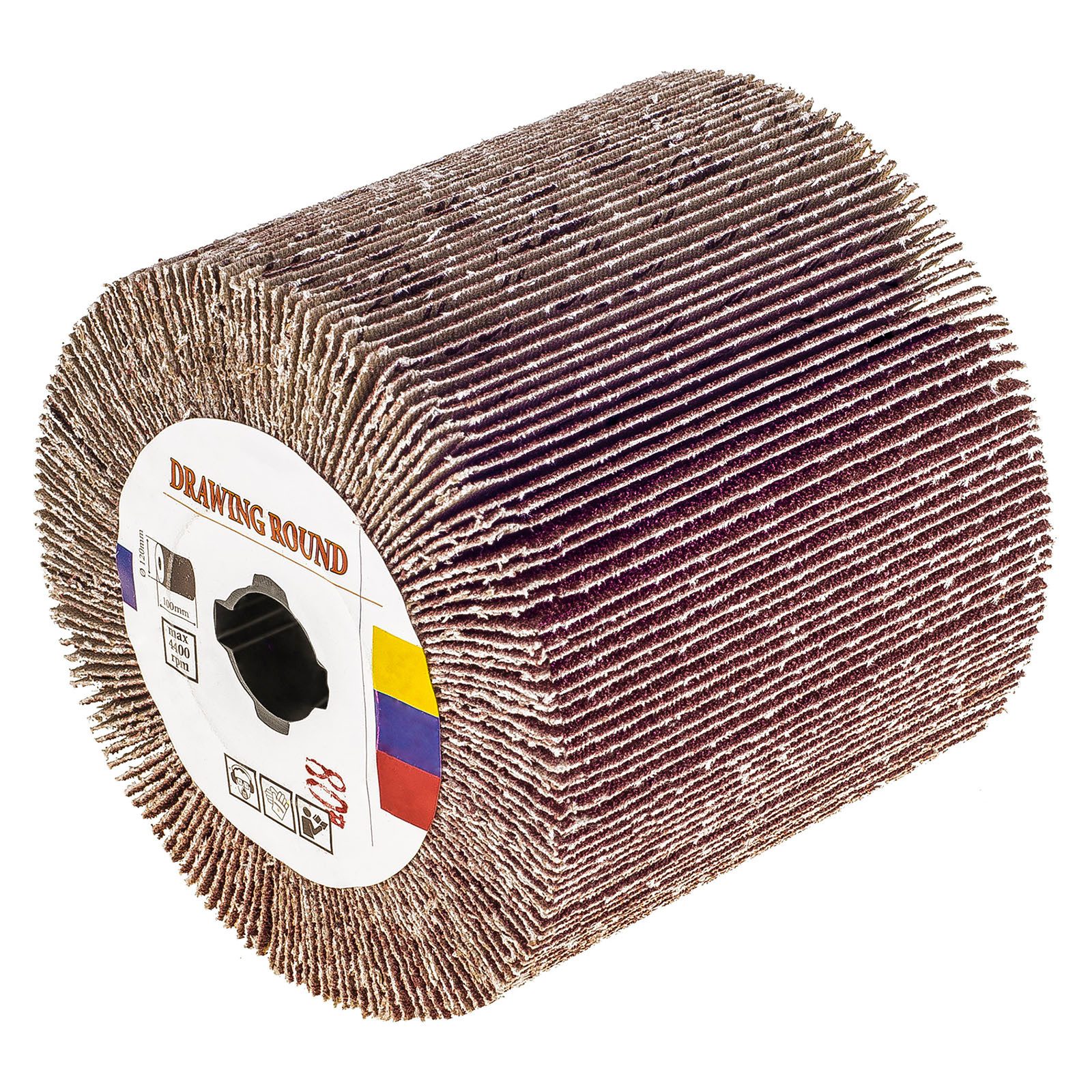 MSW Schleifbockscheibe SchleifwalzeK 80er Lamellen für Satinermaschine