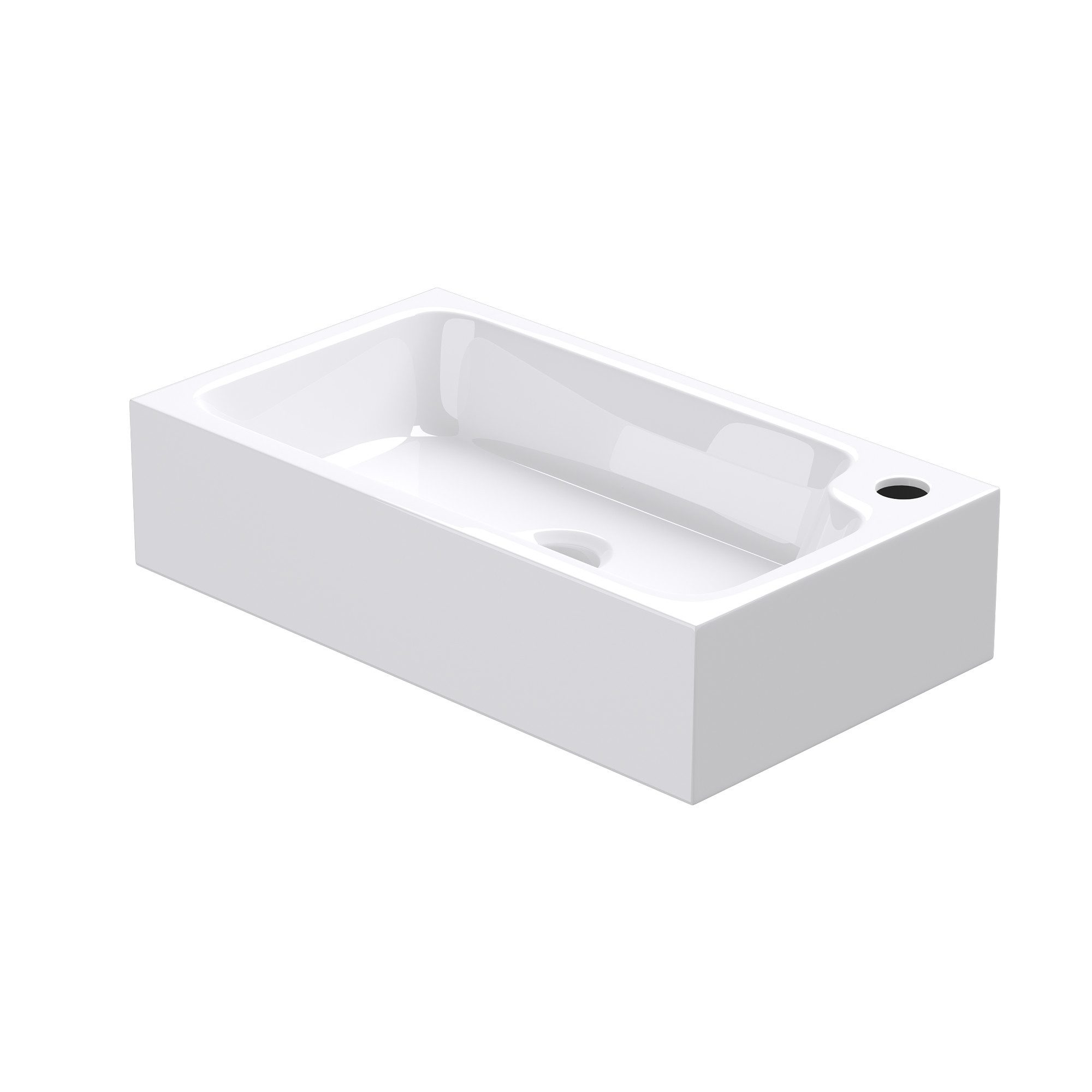 doporro Waschbecken Mineralguss Aufsatzwaschbecken Gäste WC günstig online kaufen