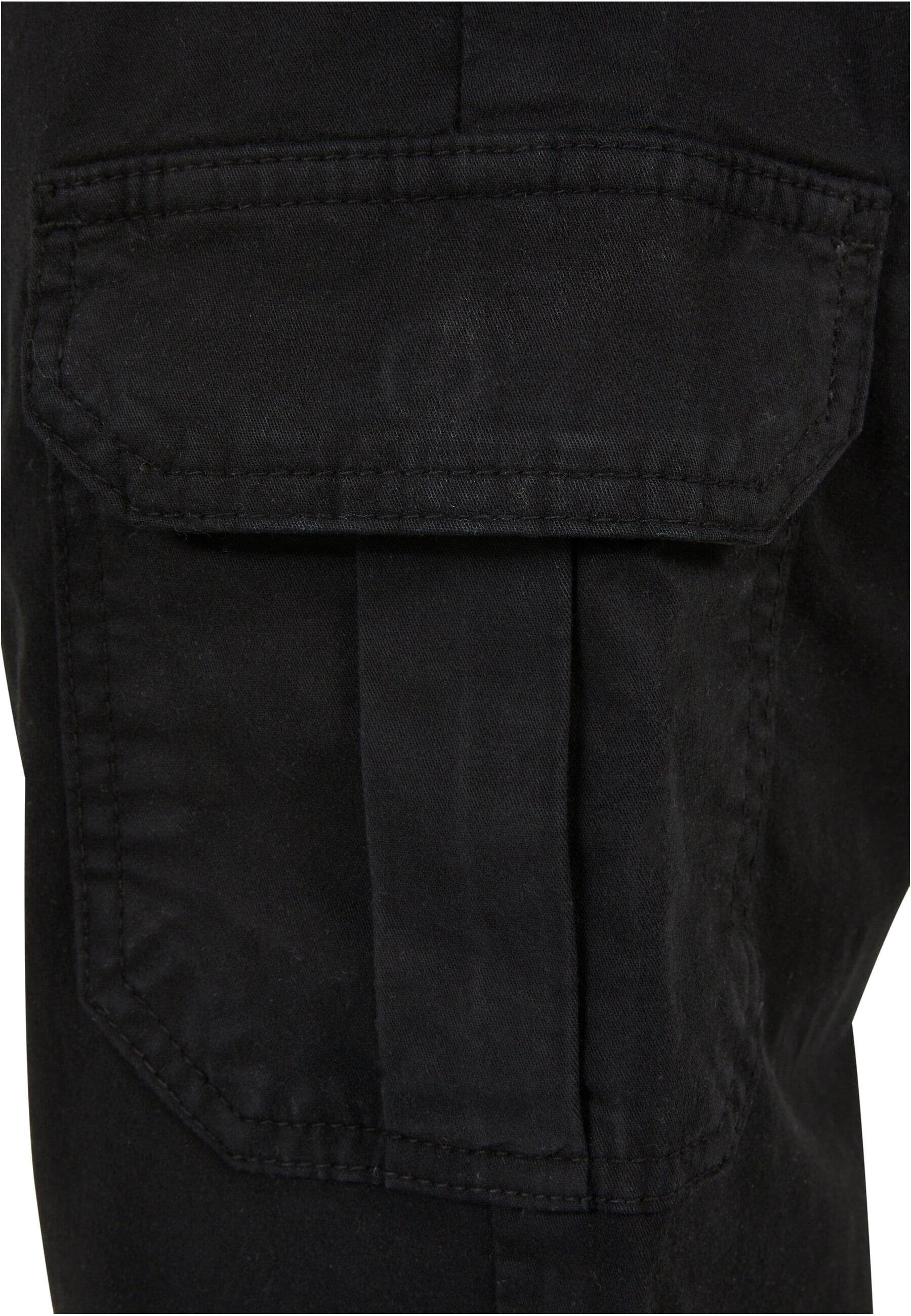 URBAN CLASSICS Cargohose Damen High Cargo (1-tlg) Ladies Pants black Waist Jogging