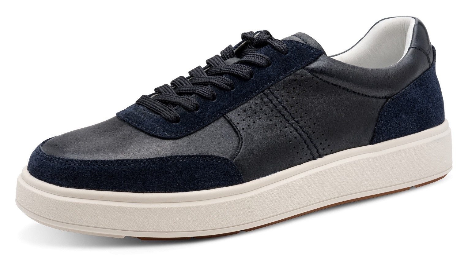 Tamaris Sneaker Freizeitschuh, Halbschuh, Schnürschuh mit dezenten Ziernähten