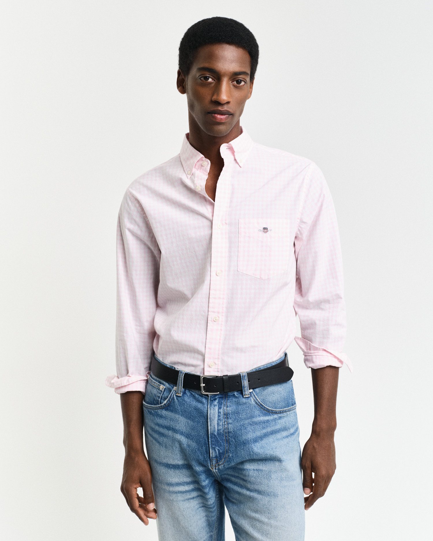 Gant Langarmhemd REG POPLIN GINGHAM SHIRT günstig online kaufen