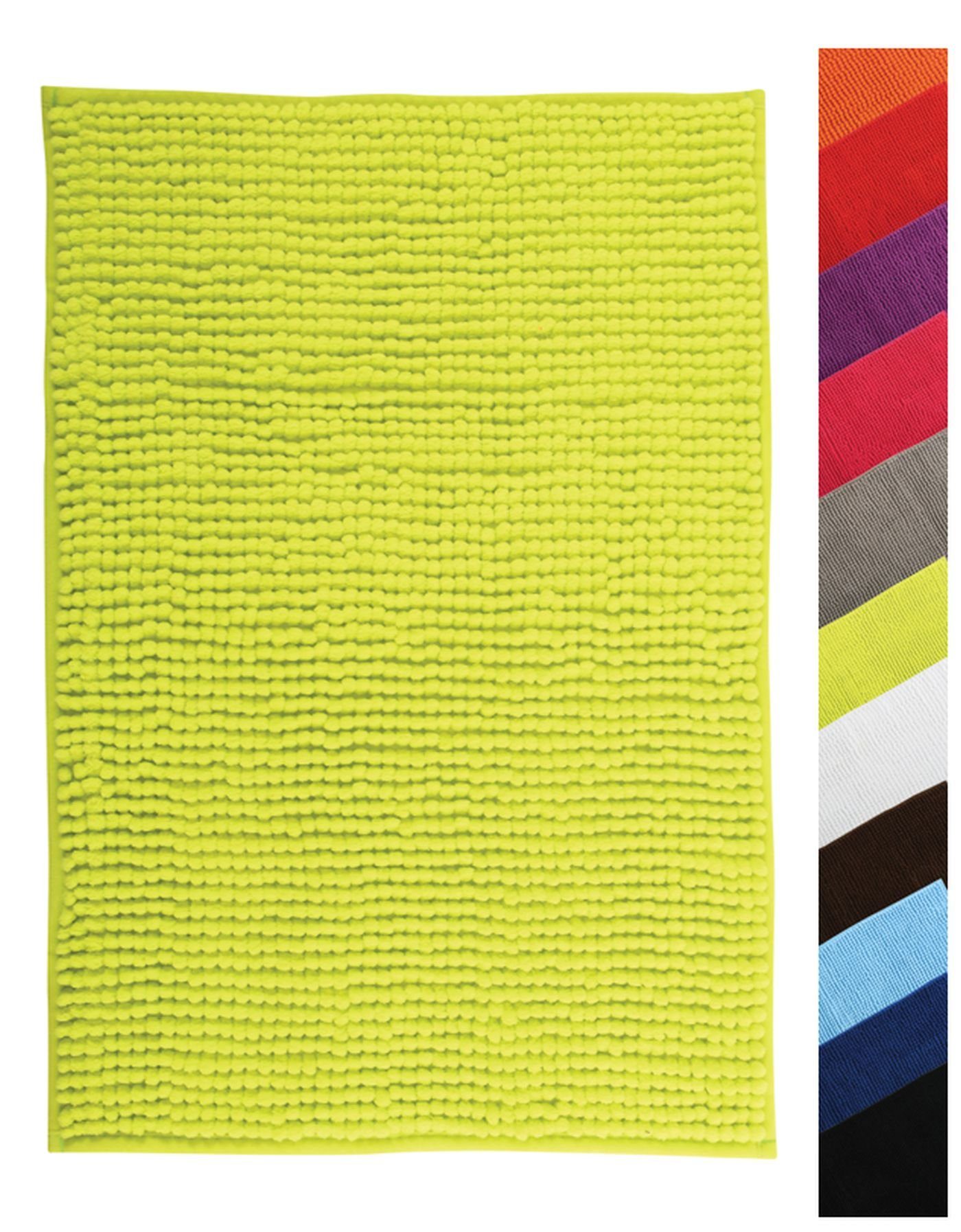 MSV Badematte CHENILLE, Höhe 12 mm, günstig online kaufen