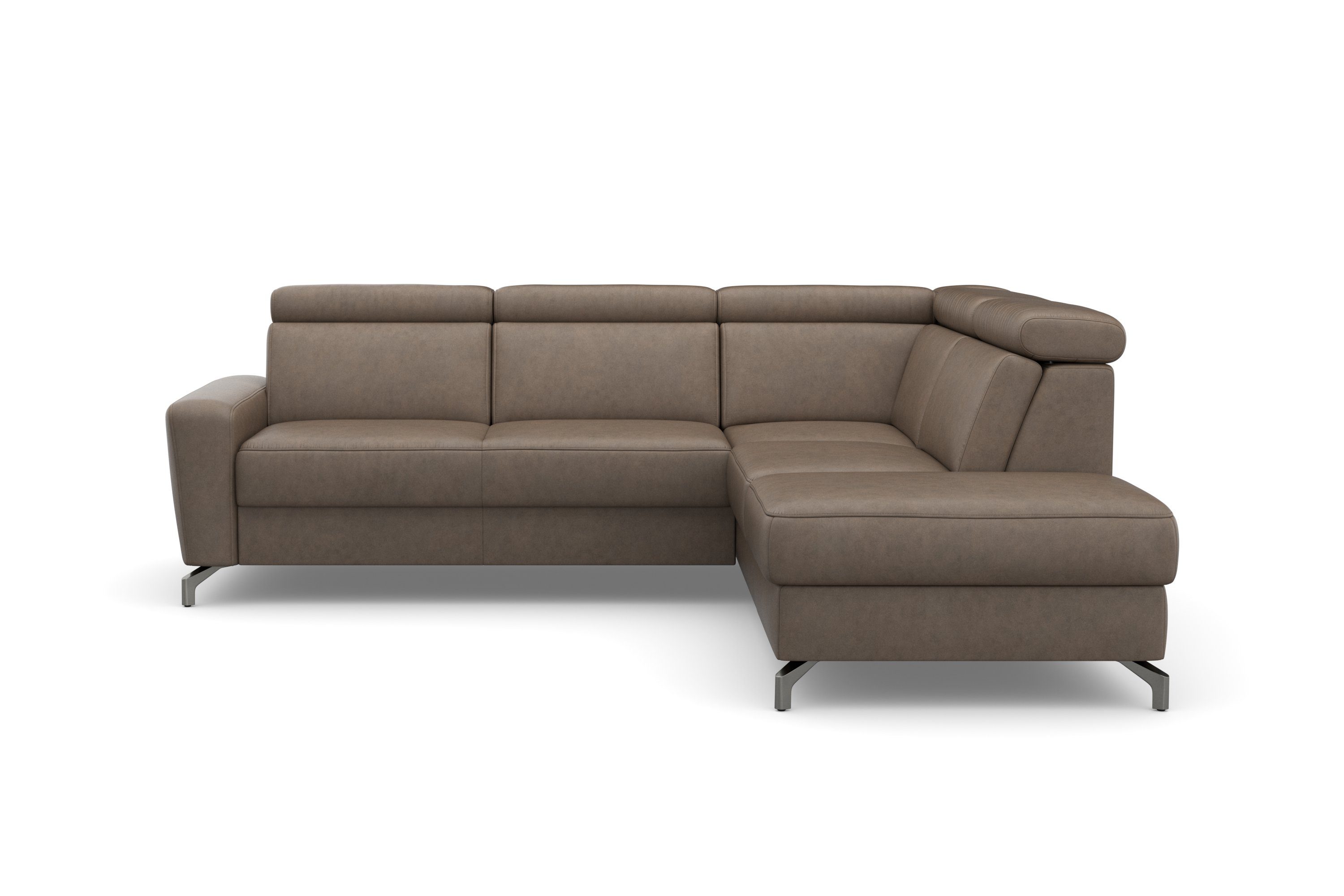 sit&more Ecksofa Scarlett L-Form, inklusive Kopfteilverstellung, günstig online kaufen