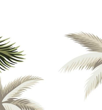 MyMaxxi Sichtschutzelement Balkonbanner Palmengarten Balkon Sichtschutz Garten