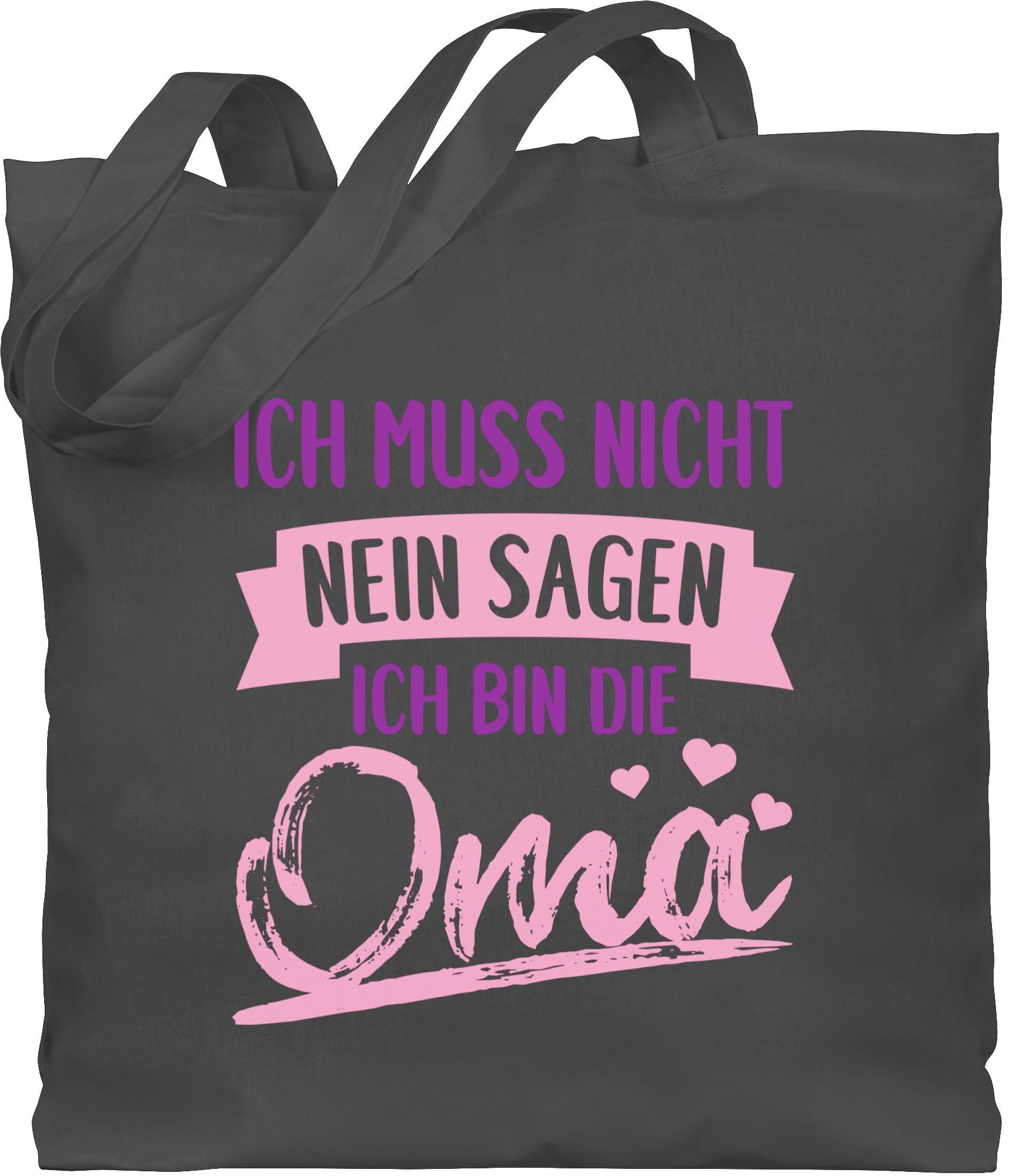 Shirtracer Umhängetasche Ich muss nicht nein günstig online kaufen
