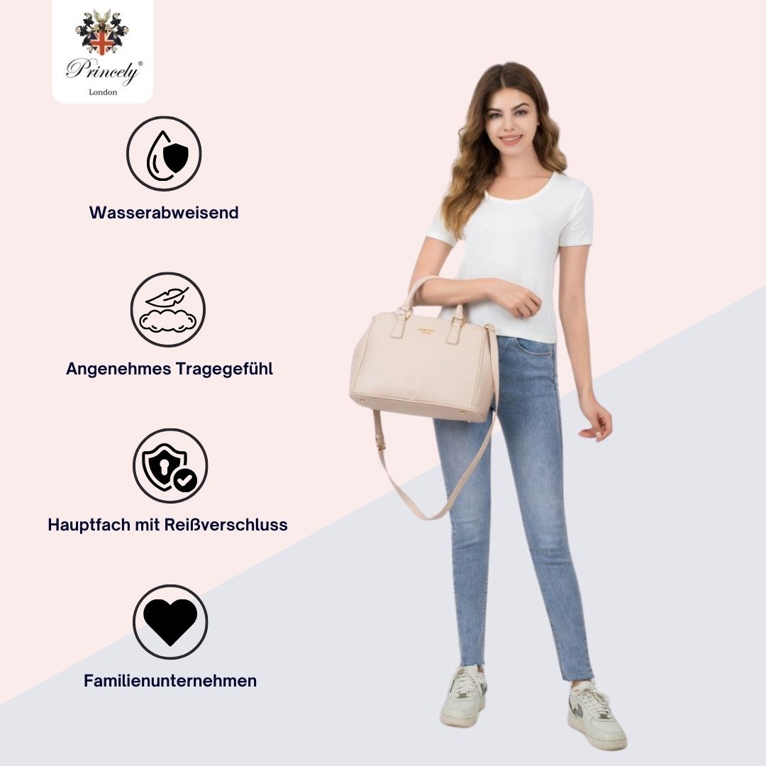 Princely London Handtasche Victoria – Praktische Eleganz für Büro, Alltag u günstig online kaufen