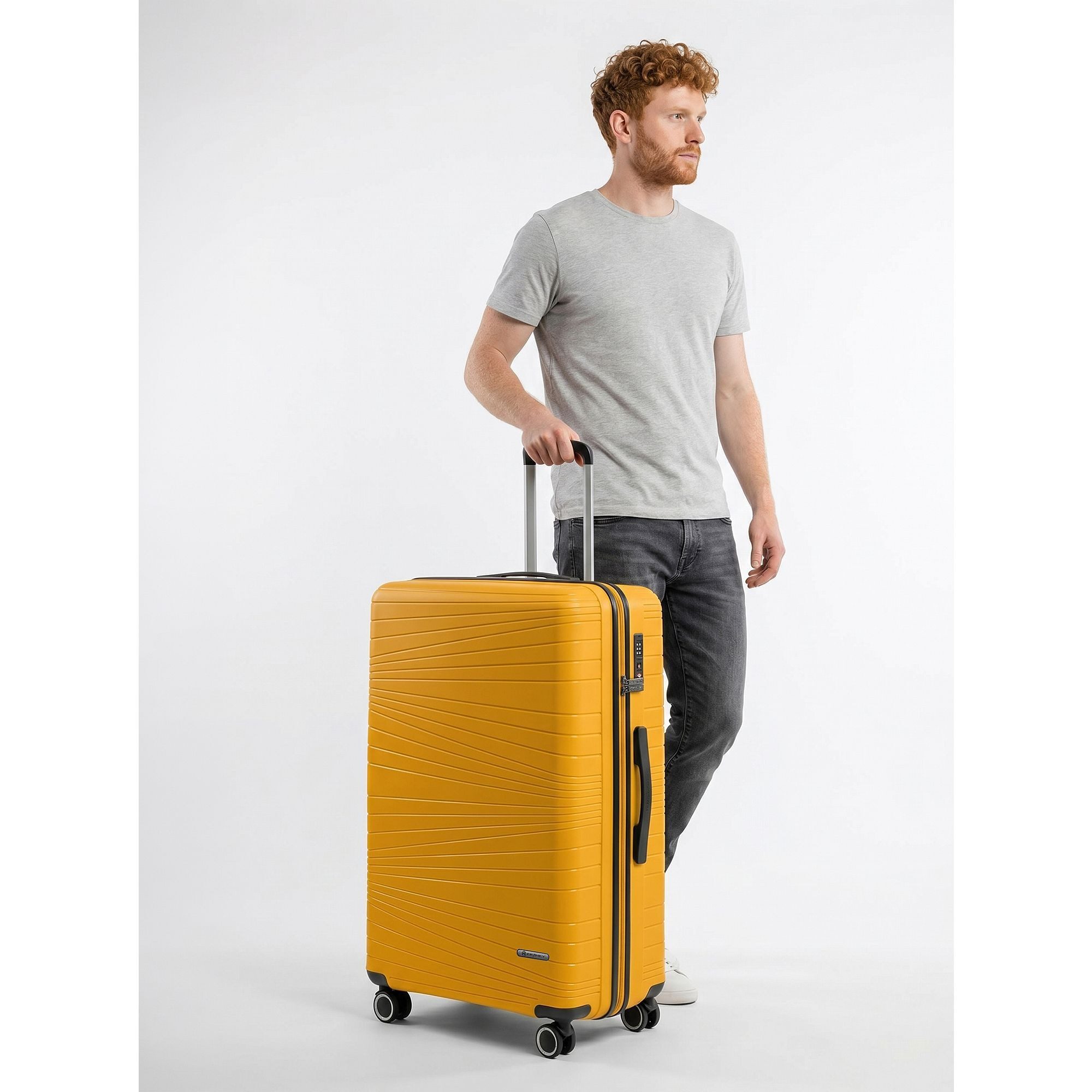 Franky Hartschalen-Trolley Dallas 3.0, 4 Rollen, Polypropylen