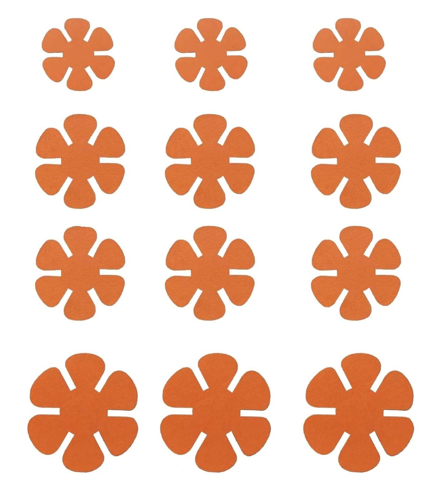 Refttenw Pfannenschoner Pfannenschutz Filz Topfschoner Stapelschutz 12er-Set, Zubehör für Pfannen, Töpfe und Schüsseln, 12-tlg.