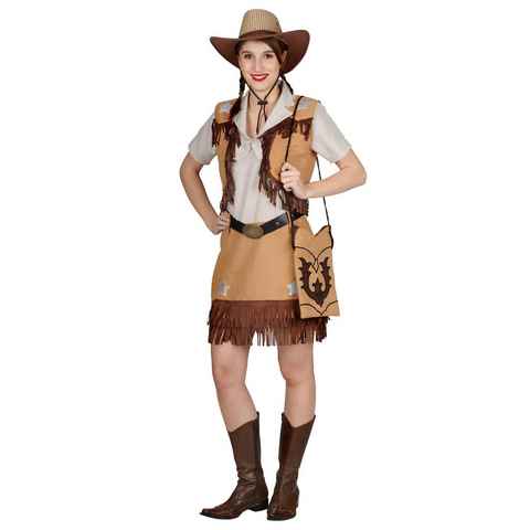 Metamorph Kostüm Rodeo Cowgirl, Das geht auf keine Kuhhaut: Westernkostüm für Rodeo-Ladys!