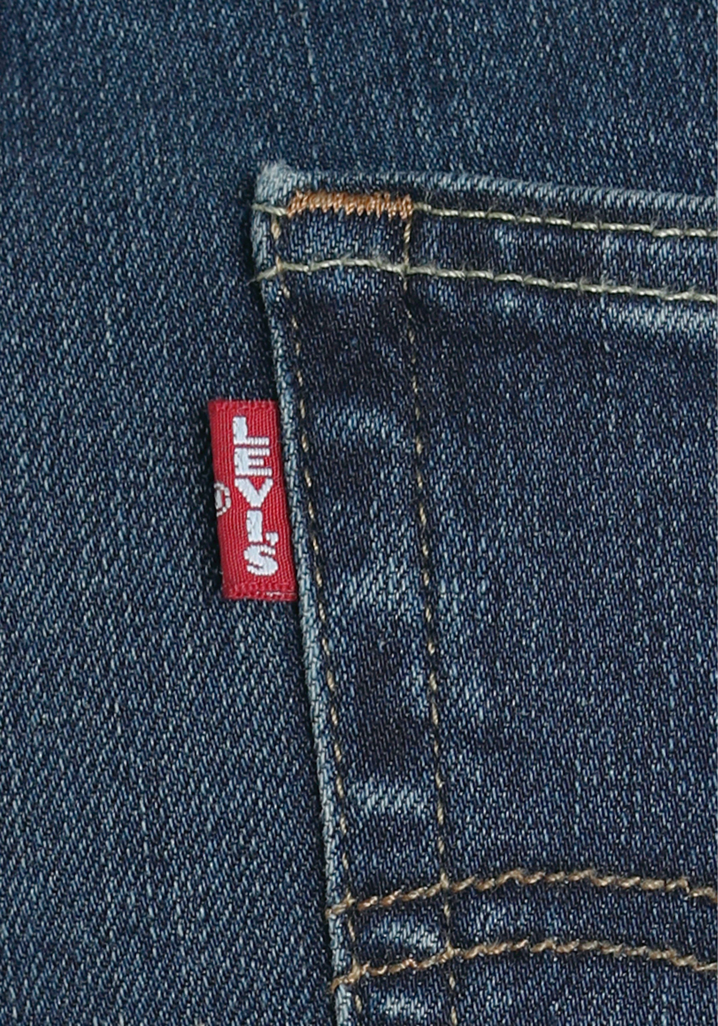 Levi's® Skinny-fit-Jeans in dark worn Bund indigo High mit 721 rise skinny hohem