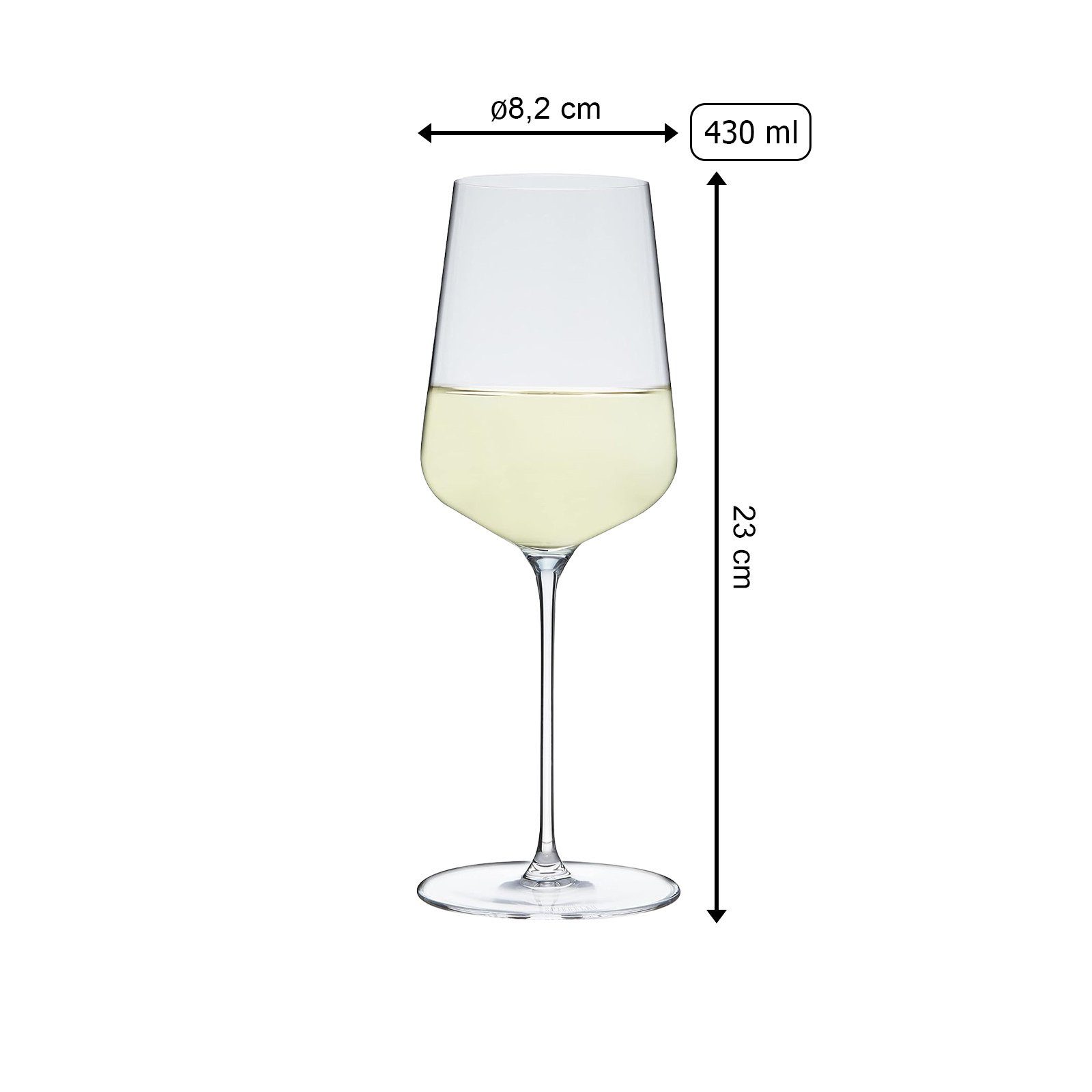 2er SPIEGELAU ml Set, Definition 430 Glas Weißweingläser Weißweinglas