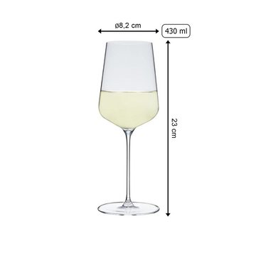 SPIEGELAU Weißweinglas Definition Weißweingläser 430 ml 2er Set, Glas