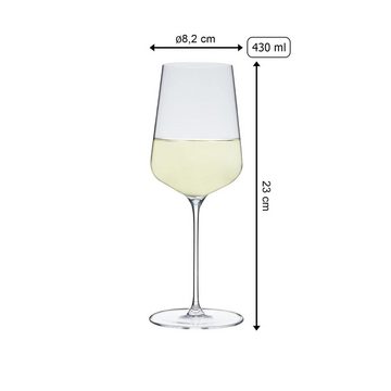 SPIEGELAU Weißweinglas Definition Weißweingläser 430 ml 6er Set, Glas