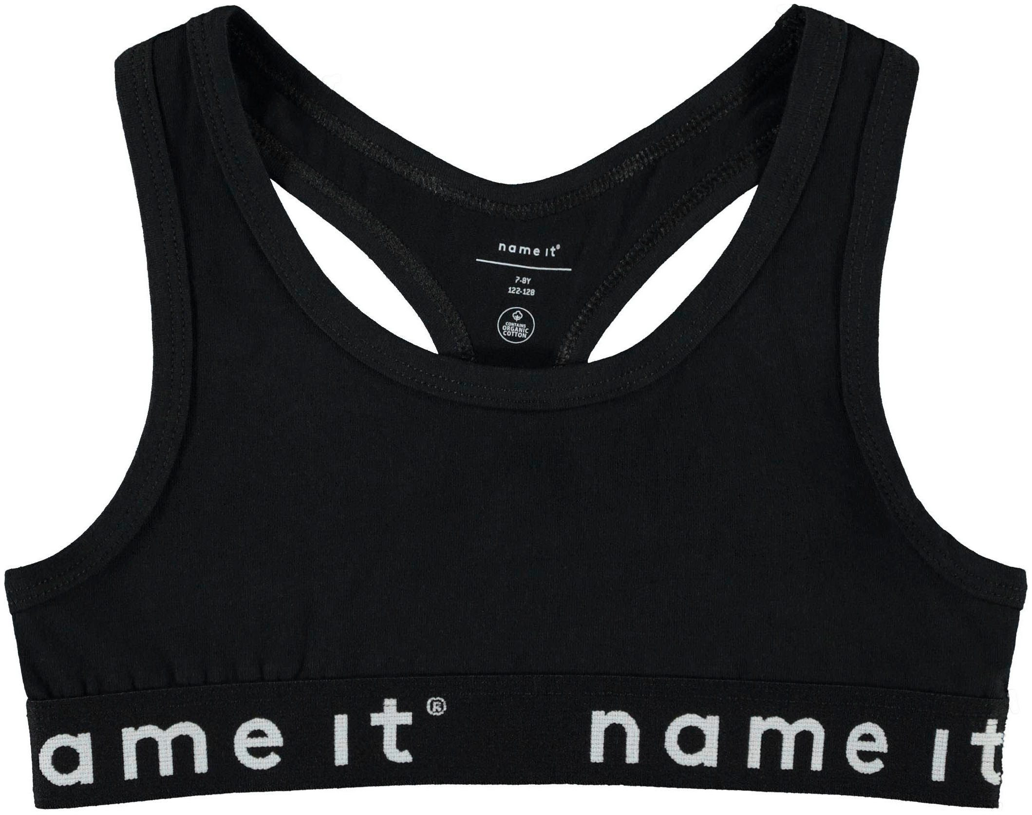 it (Packung, 2-er It von Name Bustier Bralette Tops 2P Name Set Mädchen für 2-tlg), TOP NKFSHORT