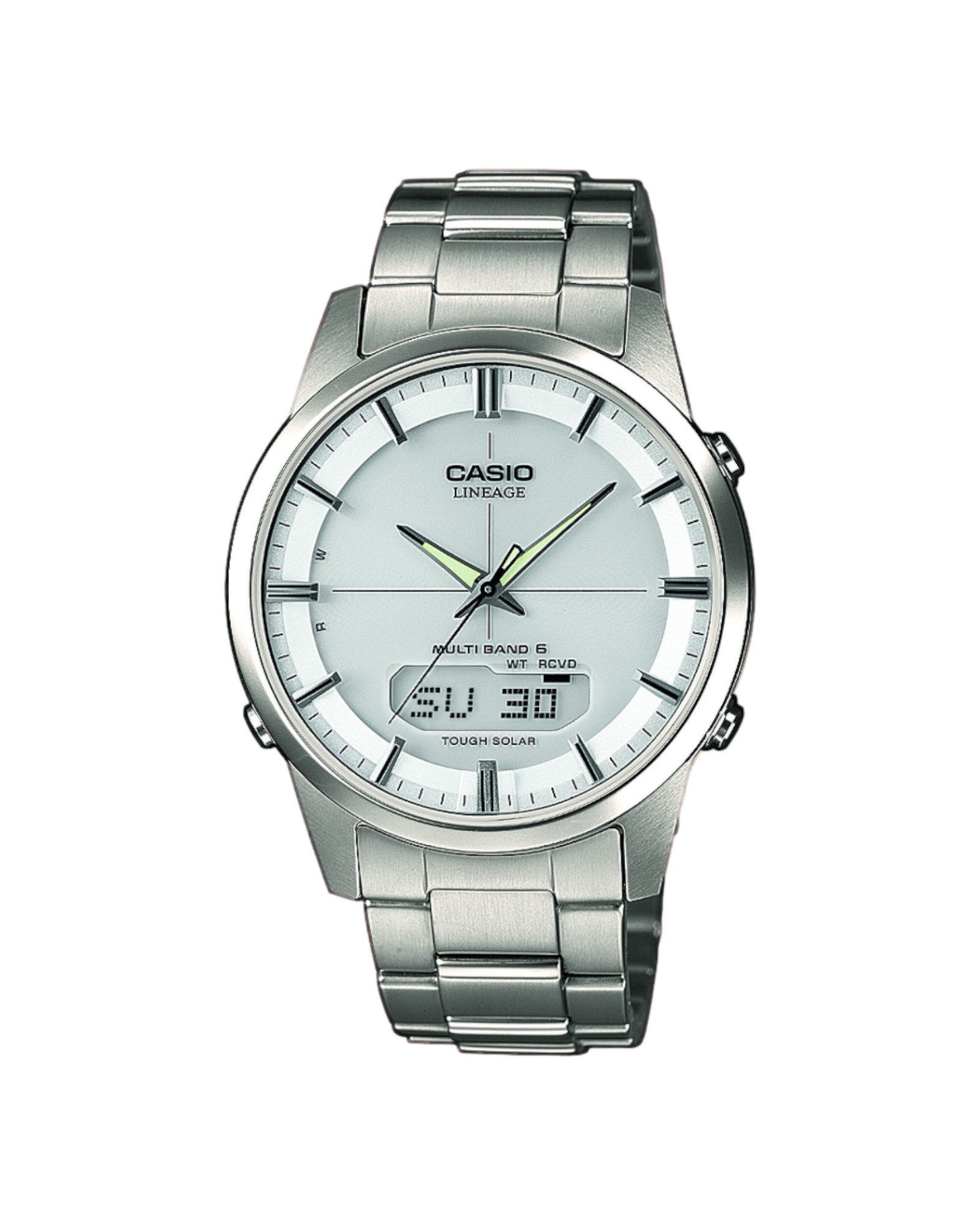 CASIO Solaruhr, Casio Uhr mit Solar und Funk und Titanarmband LCW-M170TD-7A günstig online kaufen