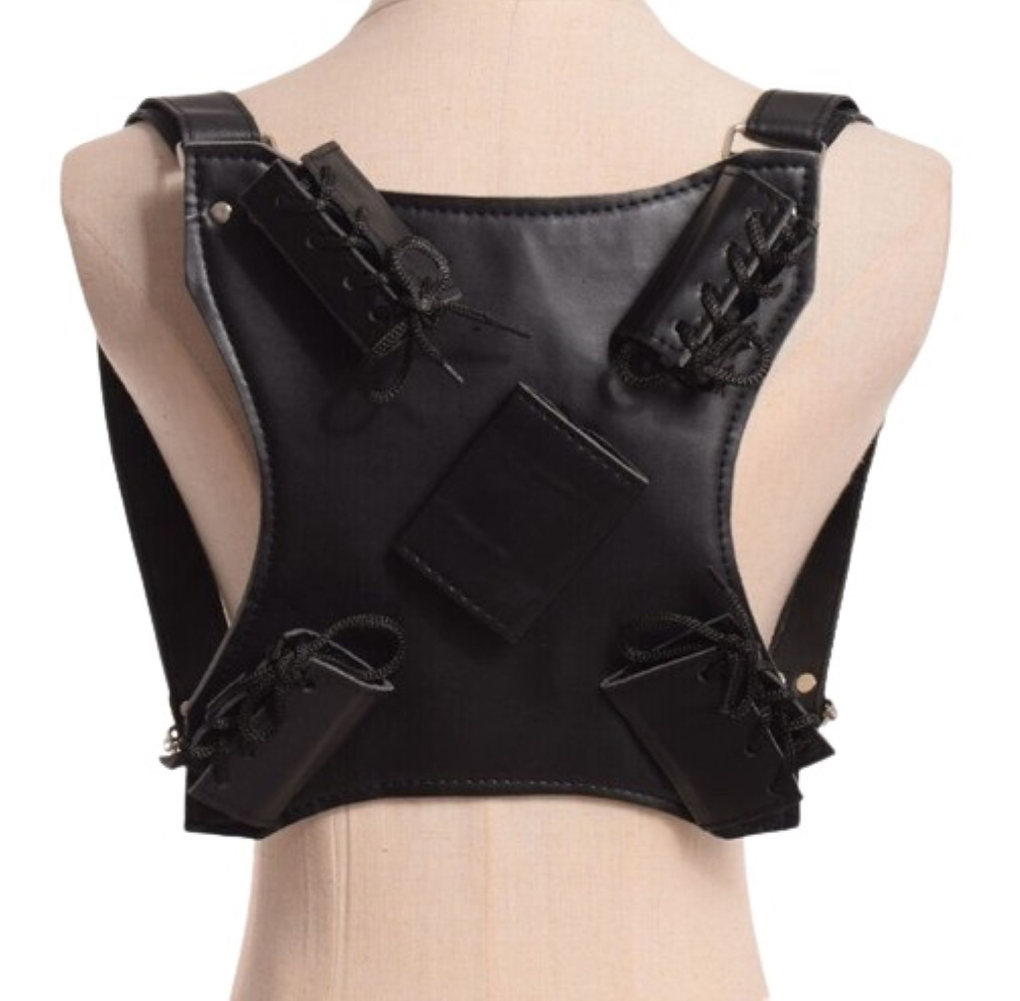 Hopki Kostüm Verstellbare Schwertgurte für Deadpool Kostüm - Für Kinder 3-12 Jahre