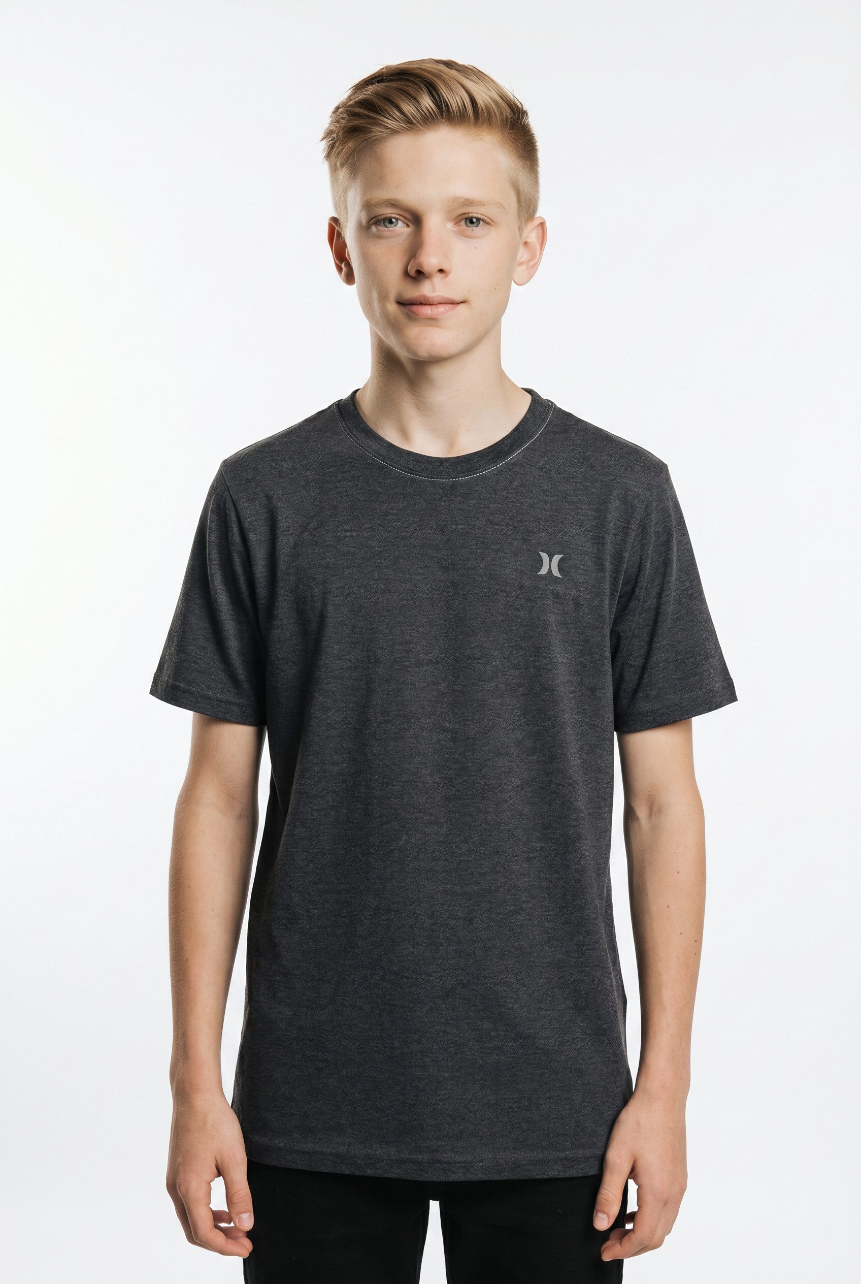 Hurley T-Shirt H-20 DRI SUNSET KNIT TEE mit Rundhalsausschnitt, Kurzarm, aus Polyester und Elasthan
