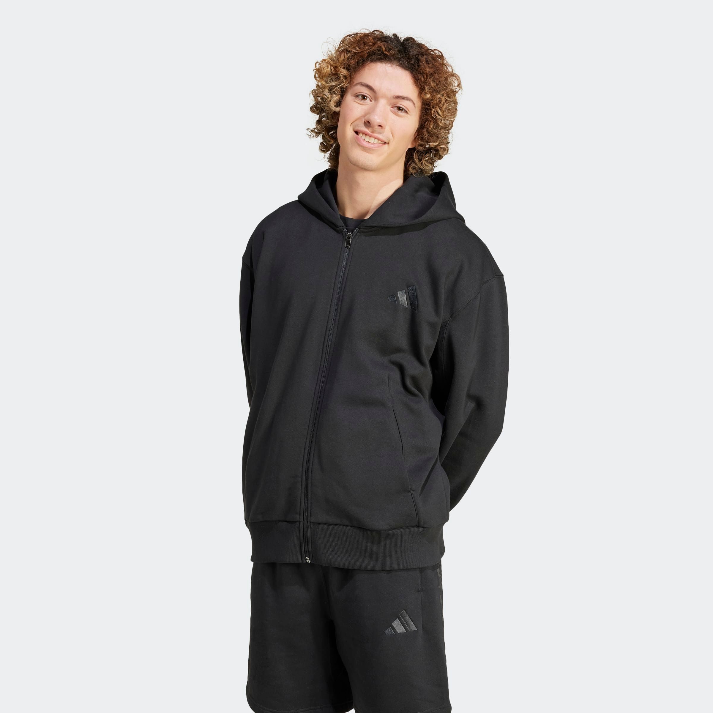 adidas Sportswear Kapuzensweatshirt M A SZN FL FZ Kapuzenjacke mit Reißvers günstig online kaufen