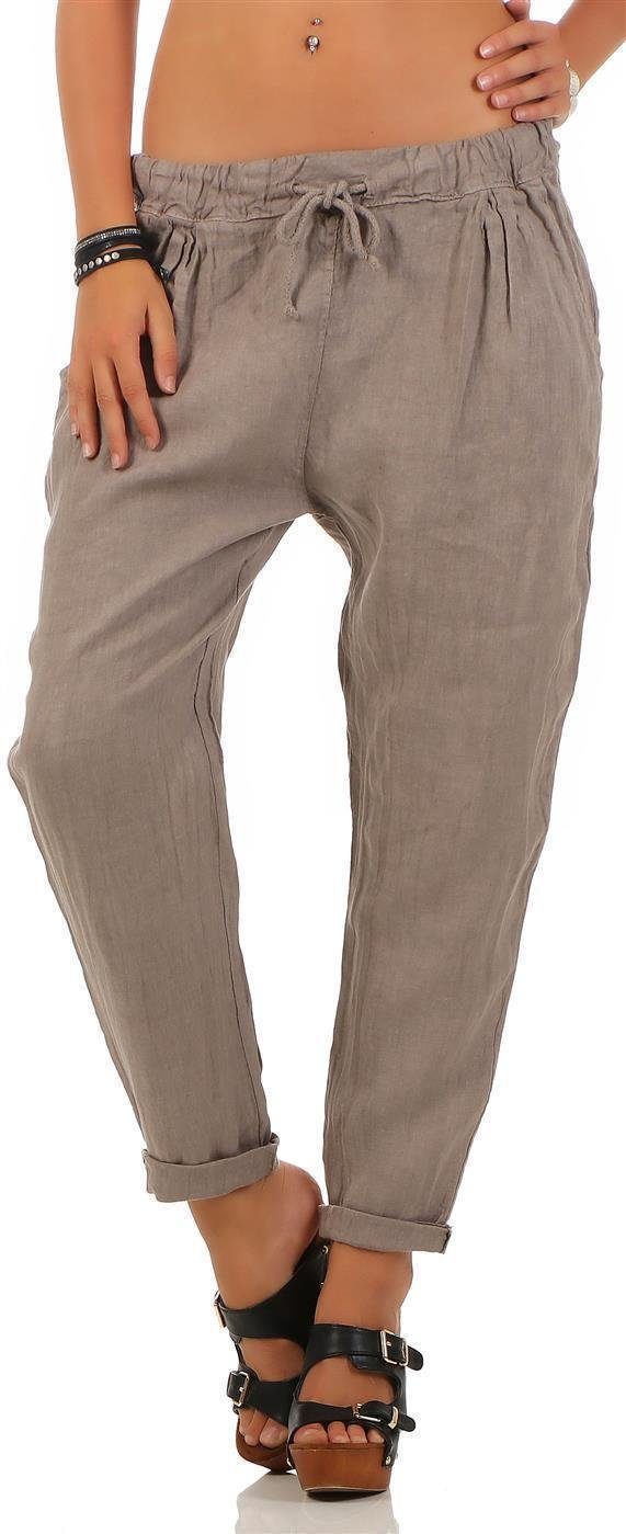 6816 Leinenhose than fango Casual malito more Leinenhose fashion