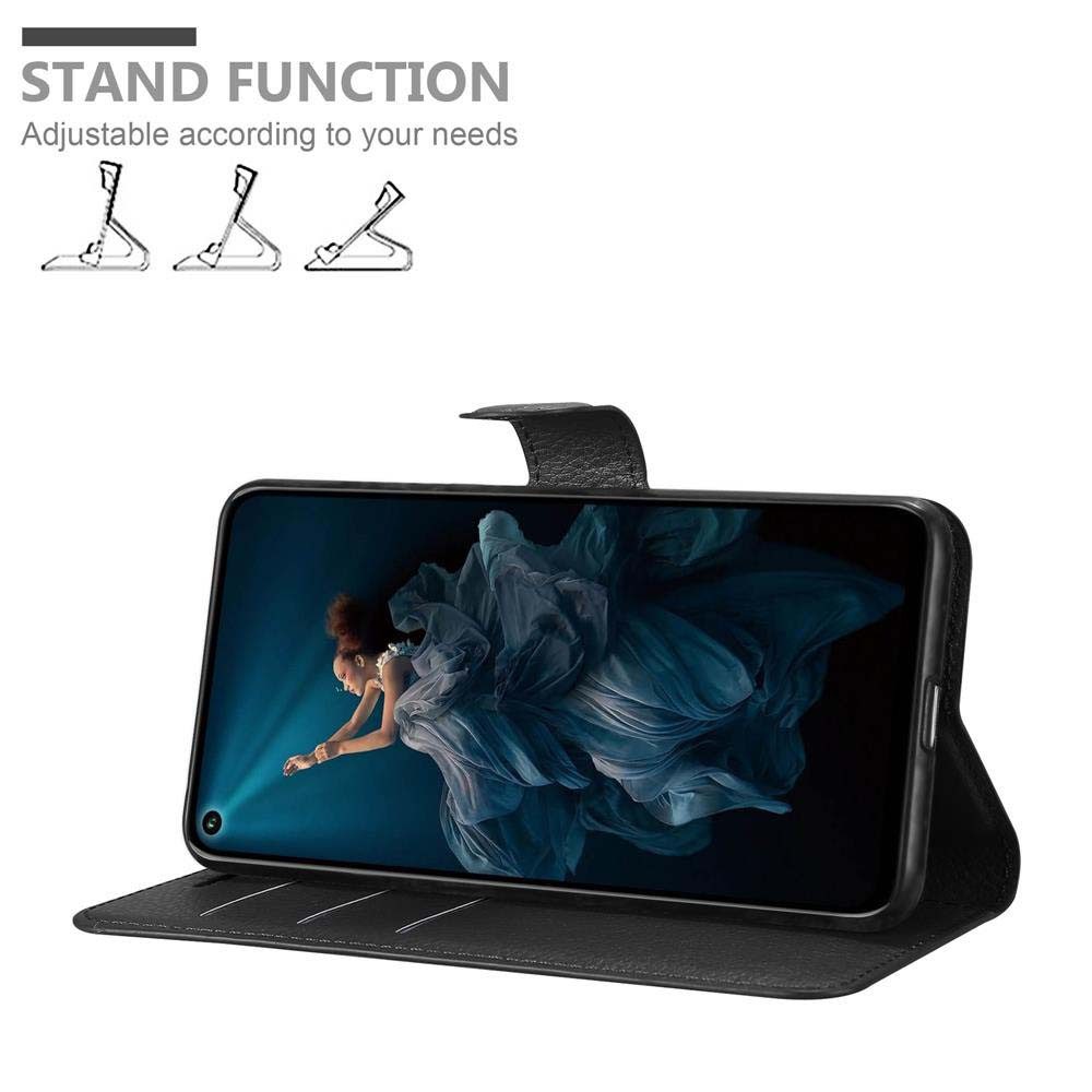 Cadorabo Handyhülle für Honor 20 PRO Hülle Honor 20 PRO, Hülle Schutzhülle mit Standfunktion, Kartenfach und Magnetverschluss